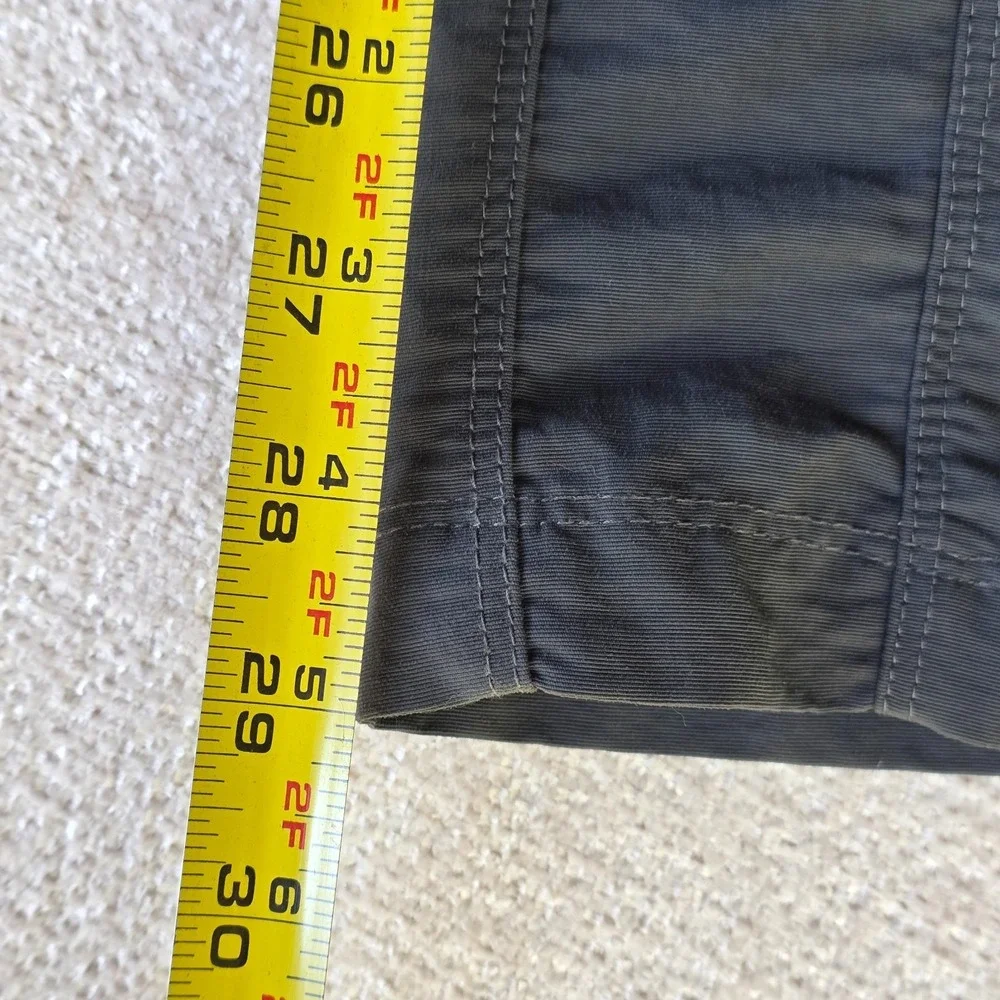 The North Face T150 T550‎ Belted Convertible Hiking Cargo Pants Men's XL Grey